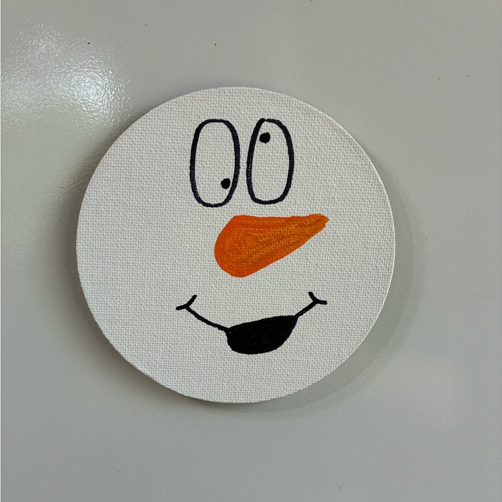 Silly Snowman Magnet - Picture 1 of 1